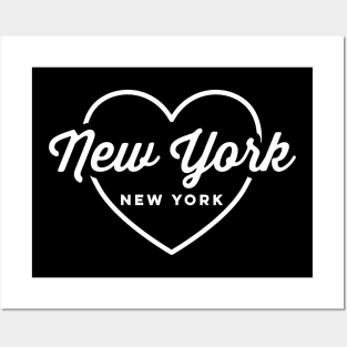 New York New York Love Posters and Art